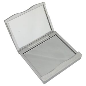 Espelho Plástico Duplo Sem Aumento - IMPCC12069